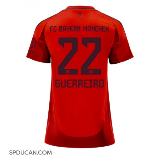 Zenski Nogometni Dres Bayern Munich Raphael Guerreiro #22 Domaci 2024-25 Kratak Rukav